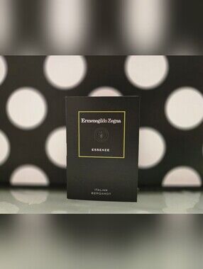 5/$25✨️Ermenegildo Zenga Italian Bergamot SAMPLE✨️